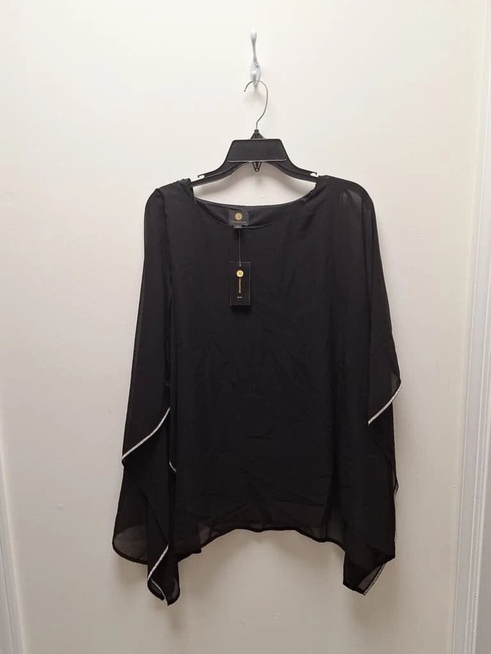 JM Collection Women's Sleeveless Black Cover Size 2X ORG $69.50 RackD18
